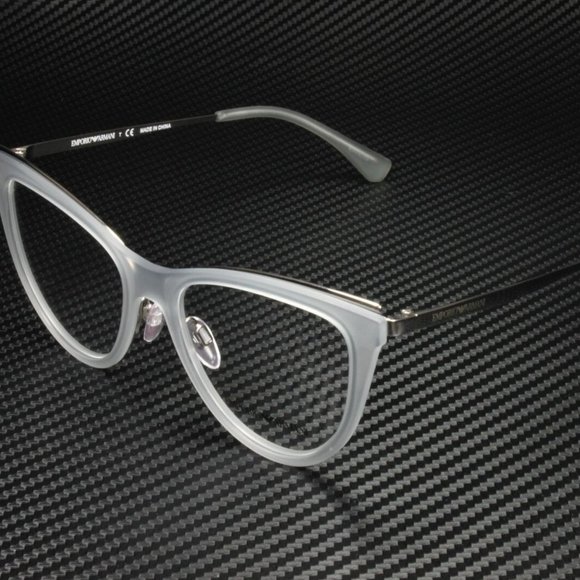 Emporio Armani Women's Matte Grey Eyeglasses!